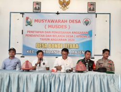 APBDes Tahun 2024 Mendorong Kemajuan Desa
