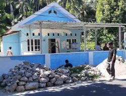Gunakan DD, Pemdes Lalattezdong Rehab Gedung Posyandu 2024