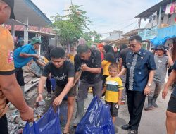 Bupati Majene Pimpin Kerja Bhakti Di Pamboang
