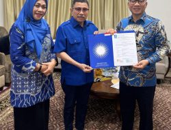 AST-ARB,Resmi Di Usung PAN,Untuk Pilkada Majene 2024.