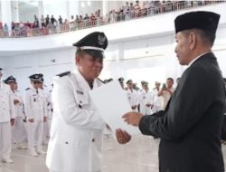 Pj.Bupati Polman Perpanjang Jabatan Kades,Diharapkan Fokus Membangun Desa.
