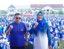 Andi Syukri Luar Biasa Birukan Bumi Assamalewuang” Di Kegiatan Zumba Party