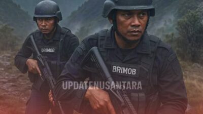 Dua Anggota Brimob Gugur Ditembak KKB di Puncak Jaya, Papua Tengah
