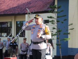 *Polres Aceh Barat Gelar Apel Pasukan Operasi Zebra Seulawah 2025*